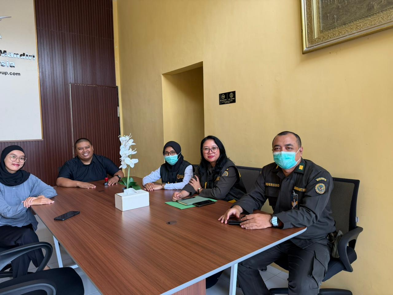 Kunjungan Karantina Ketapang Banyuwangi ke Kantor PT. Kharim Mandiri Indonesia